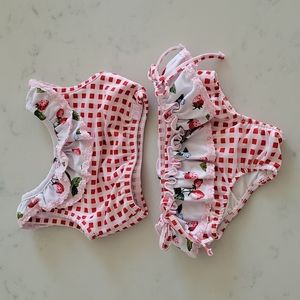 Sweet Honey / Sweethoney toddler strawberry swimsuit 18m